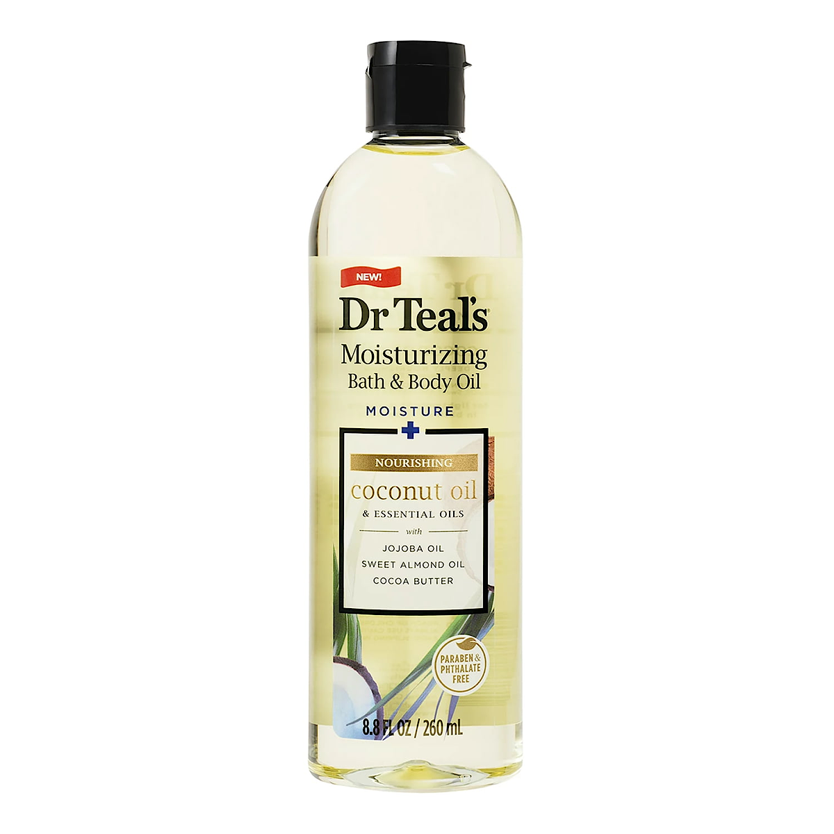 Dr Teal's Body Oil Coconut 260ml